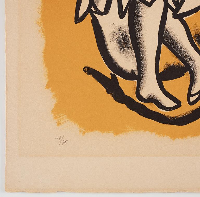 Fernand Léger, "Les Danseuses (Fond Jaune)".