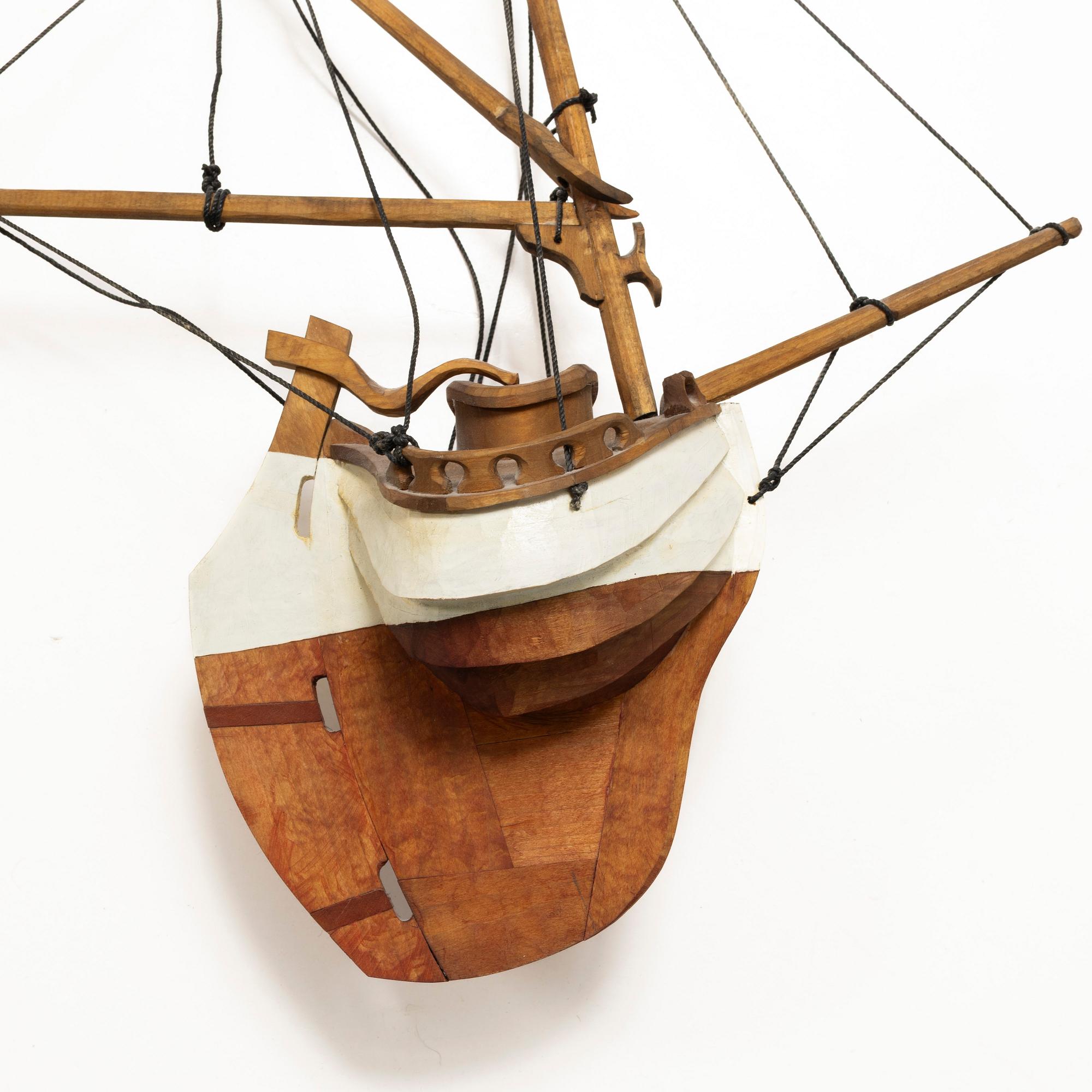 Bengt Lundin, boat model.