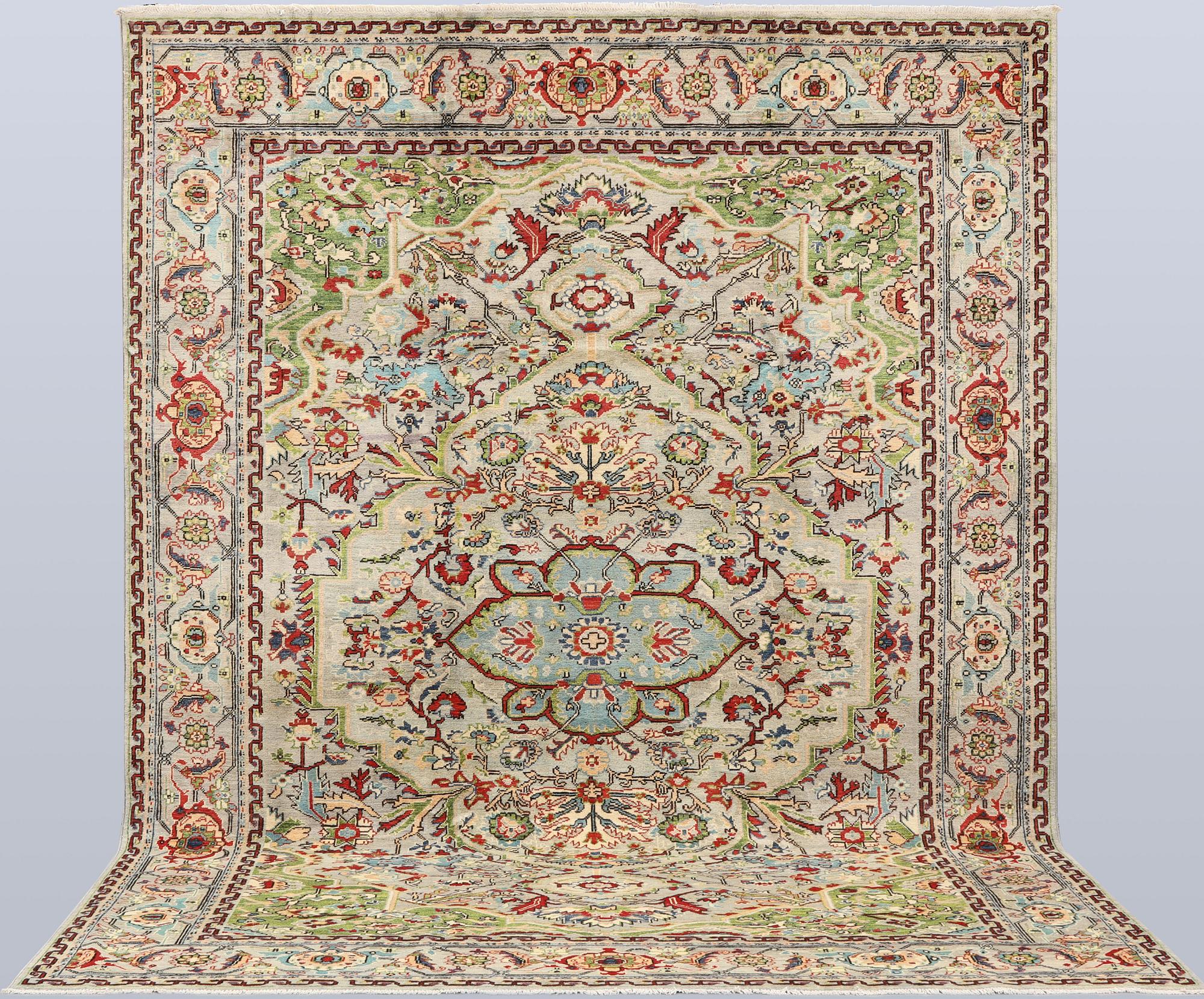 A Kazak design carpet, approx. 322 x 240 cm.