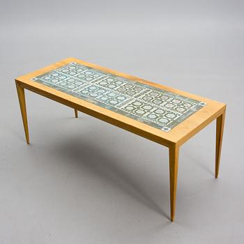 SOFFBORD, Severin Hansen Jr. Kakel "Tenera", Nils Thorsson för Royal Copenhagen.