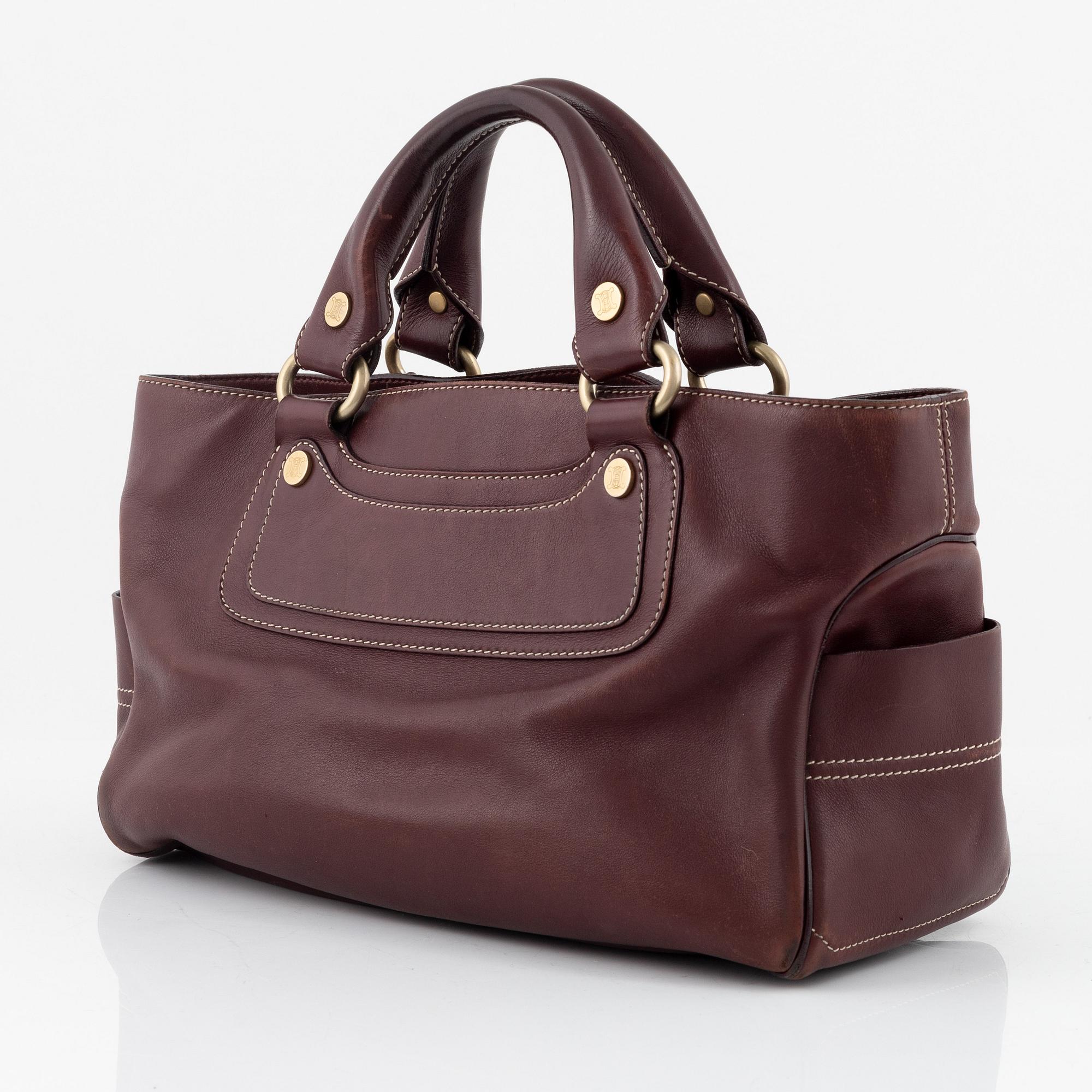 Celine, a leather bag.