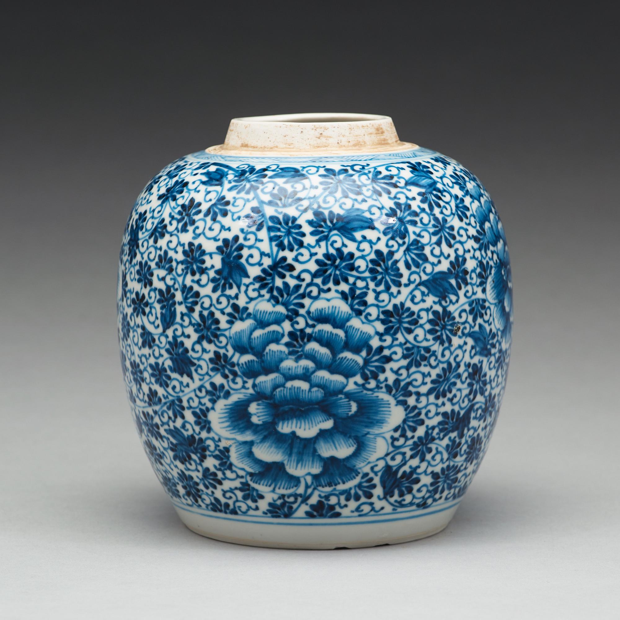 BOJAN, porslin. Qingdynastin, 1700-tal.