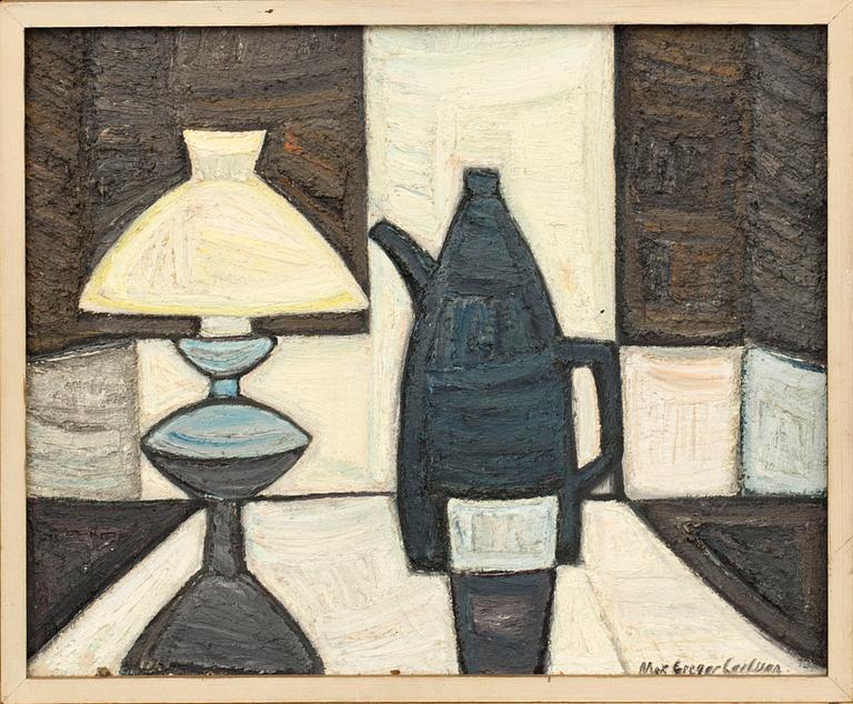 MAX GREGOR CARLSSON, oil on canvas signed.