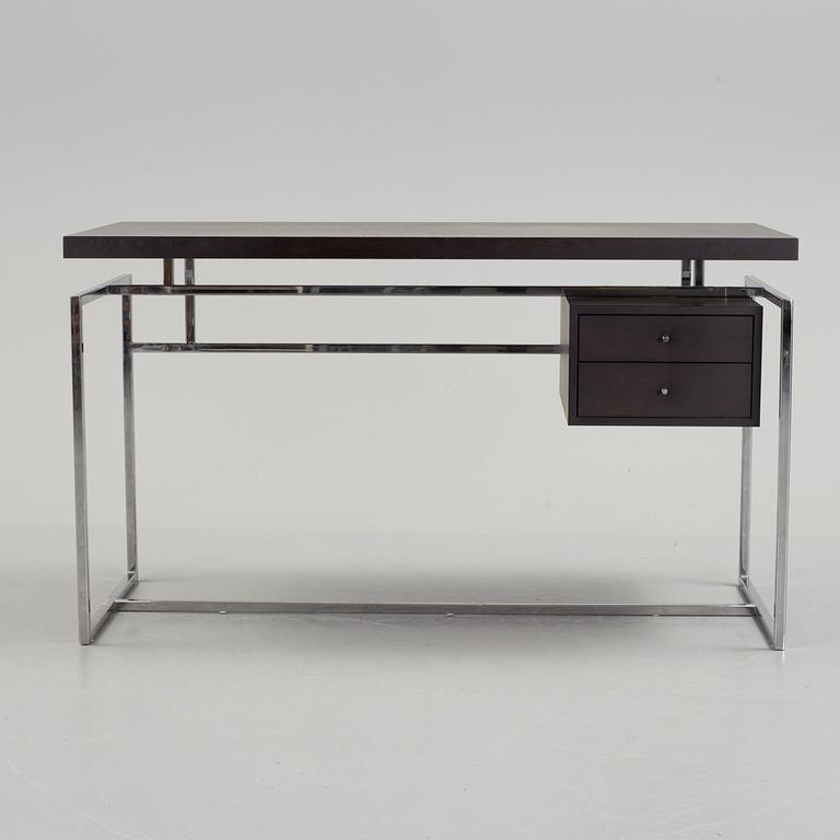 A "Papiro" desk by Walter Selva and Augusto Mandelli, Porada, Italy.
