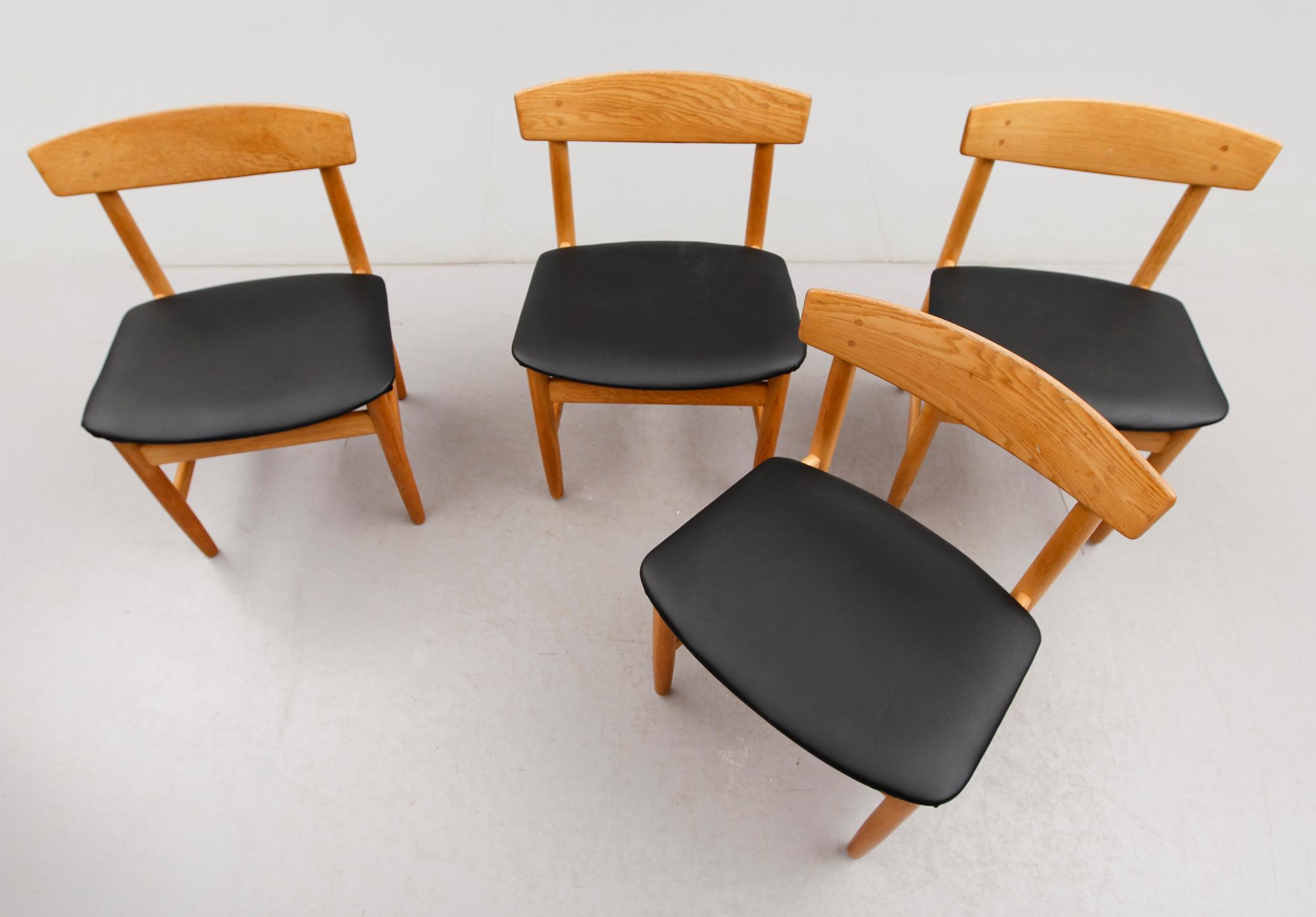 STOLAR, 4 st, "Öresund", Børge Mogensen, Karl Andersson & Söner, 1900-talets andra hälft.