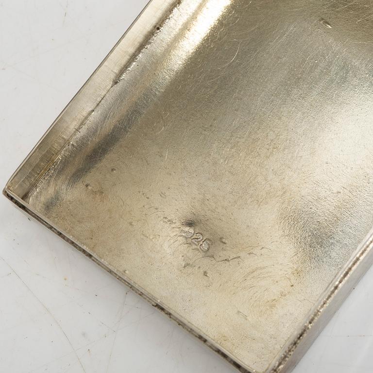 Boxes, 8 pcs, silver, 20th century, including Mexico.