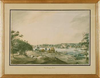 LITOGRAFISKA TRYCK, 6 st, efter JF Martin.