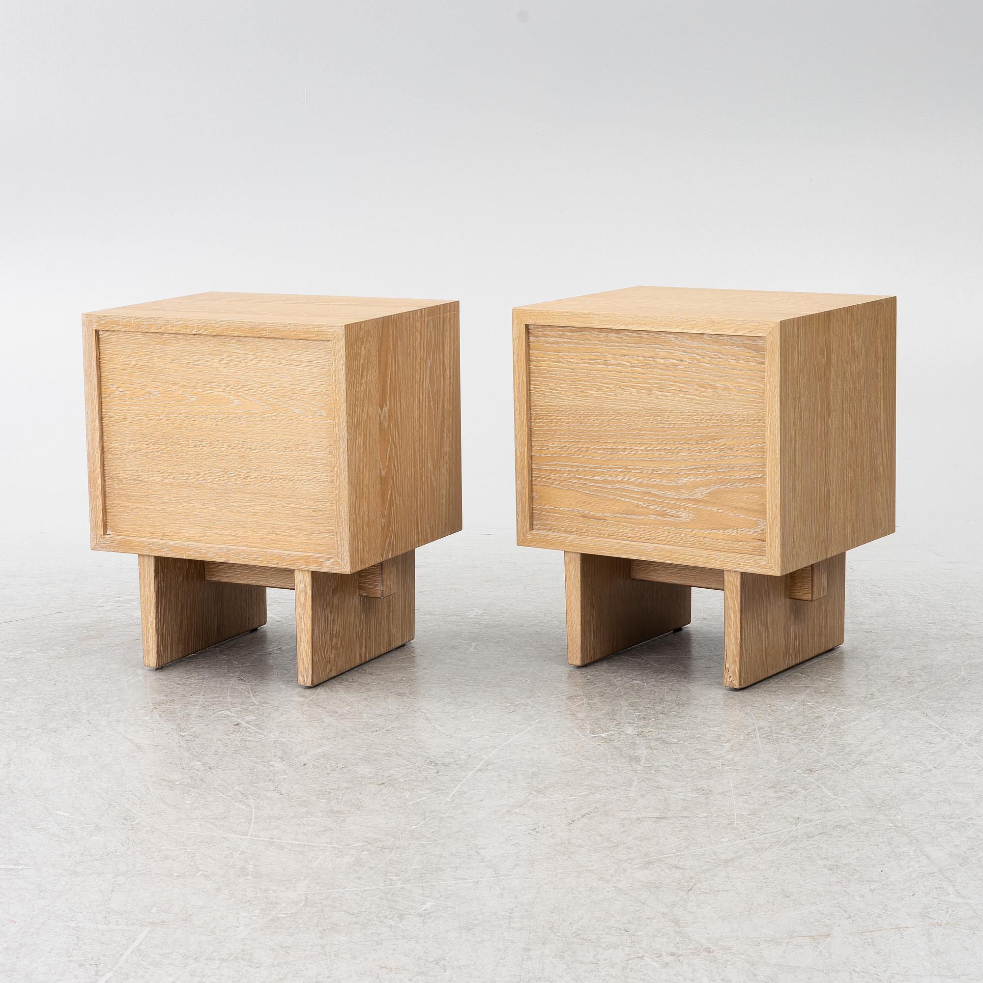 Space Copenhagen, A pair of bedside tables, “Private”, GUBI.