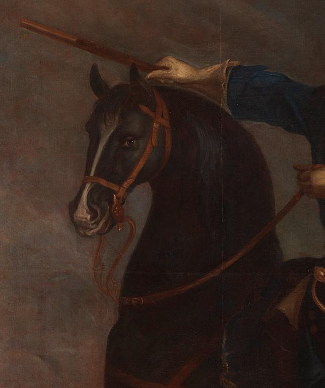 David von Krafft Circle of, "Karl XII till häst".