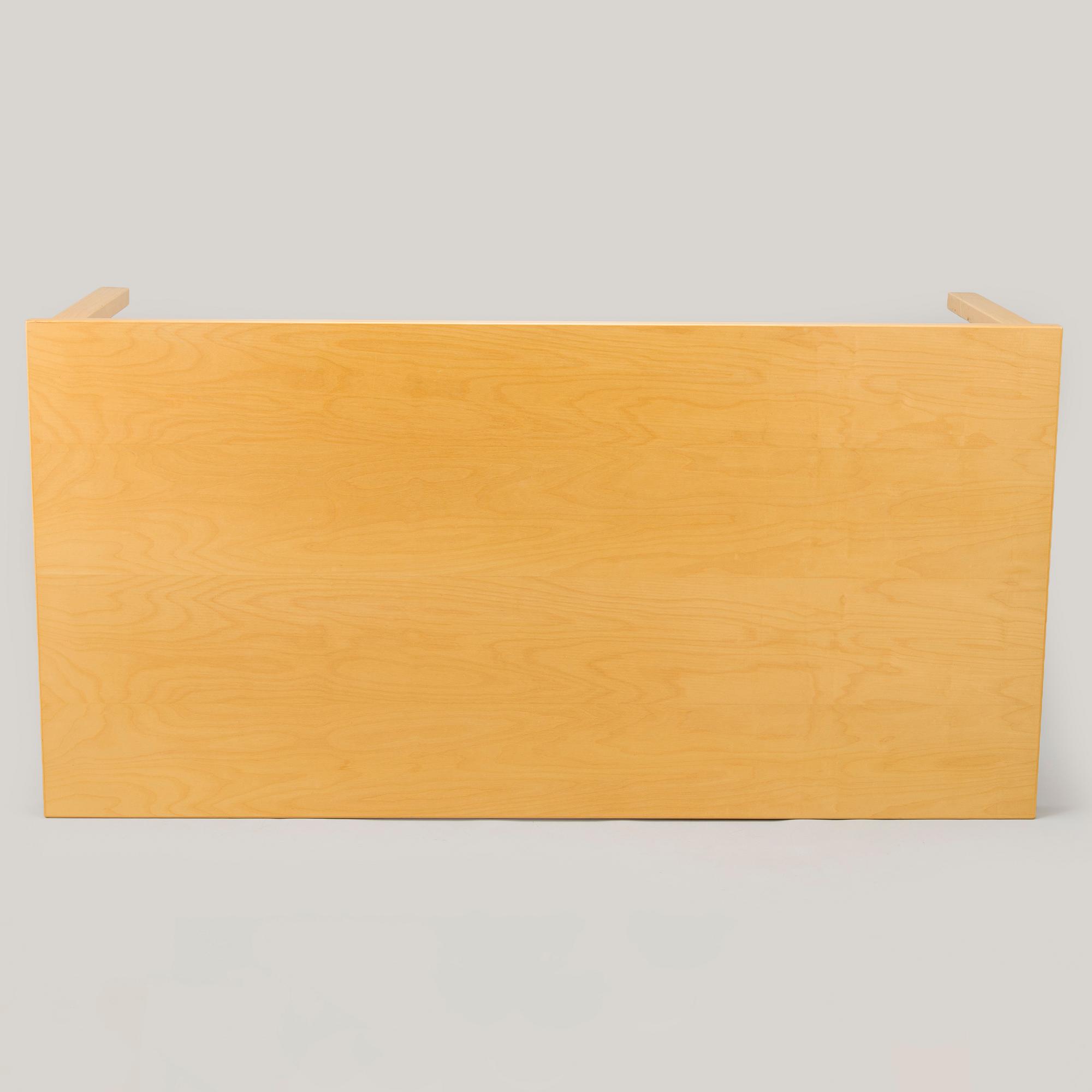 Alvar Aalto, dining table / conference table, model E86 for Artek 1999.