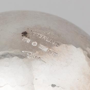 RAY URBAN, skål, sterlingsilver, daterad Stockholm 1989.