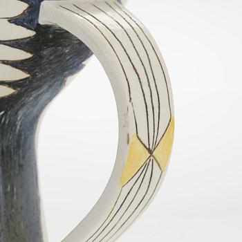 Birger Kaipiainen, kanna, stengods, signerad Kaipiainen.