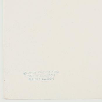 Andy Warhol, "Three portraits of Ingrid Bergman by Andy Warhol".