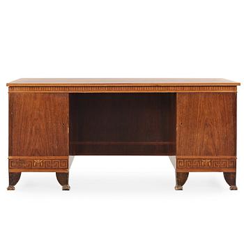 Carl Malmsten, a Swedish Grace freestanding desk, Nordiska Kompaniet, Nyköping, Sweden ca 1929.
