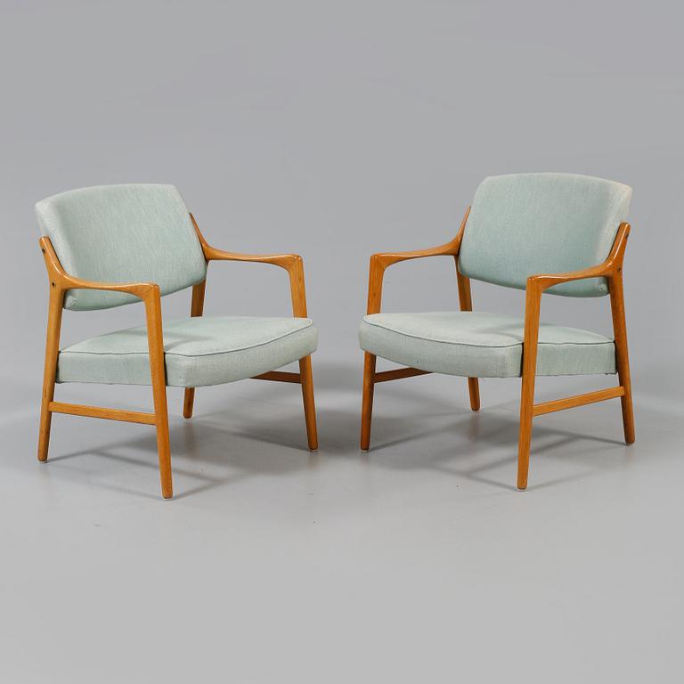 KARMSTOLAR, ett par, Bröderna Andersson, Ekenässjön, 1960-tal.