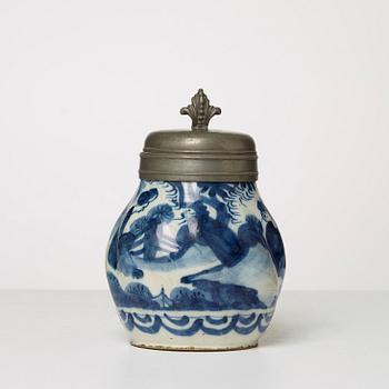 KANNA, fajans, 1700-tal.