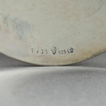 LJUSSTAKE, sterlingsilver, Tyskland, 479 gram.