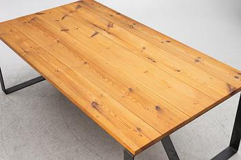 Christer Larsson, dining table, Sven Larsson furniture shop.