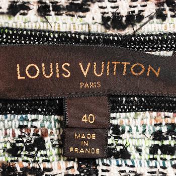 LOUIS VUITTON, tvådelad dräkt bestående av kavaj samt kjol.