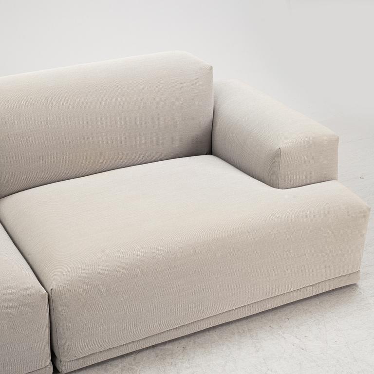 Andersen & Voll, modulsoffa, 3 delar, "Connect", Muuto, samtida.