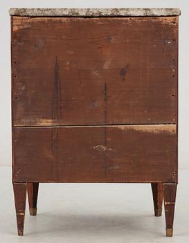 A Gustavian late 18th century commode in the manner of J. Hultsten.