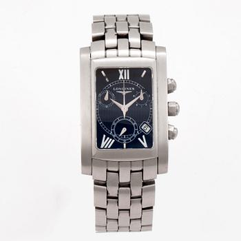 LONGINES, Dolce Vita, chronograph, wristwatch, 28 x 34 (41,5) mm,