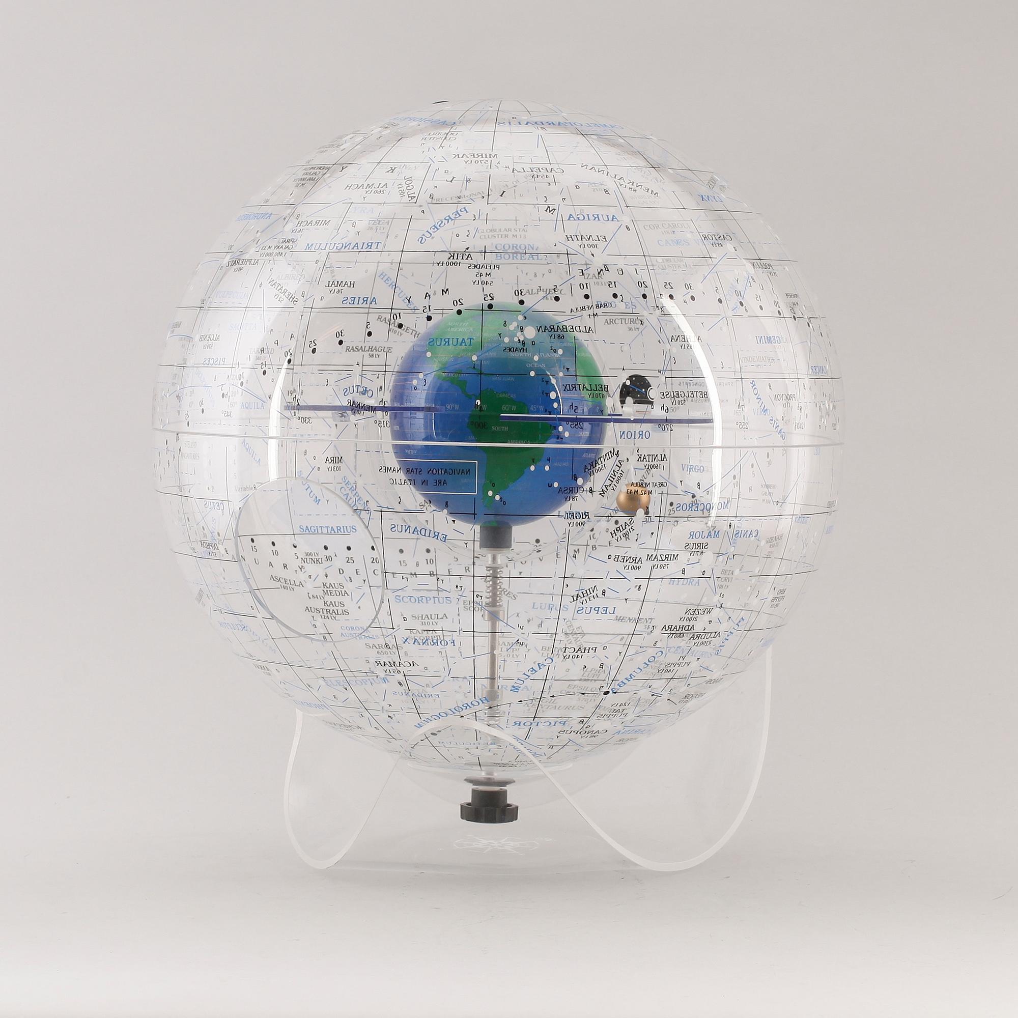 GLOB, transparent plast, 1900-talets andra hälft.