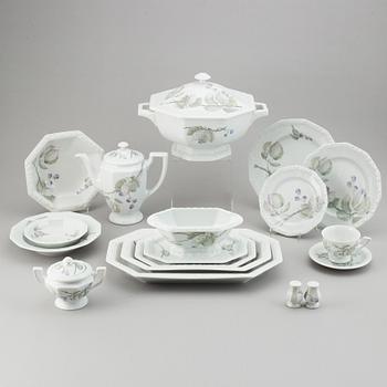MATSERVIS, 93 delar, Rosenthal Maria Björnbär, 1900-tal.
