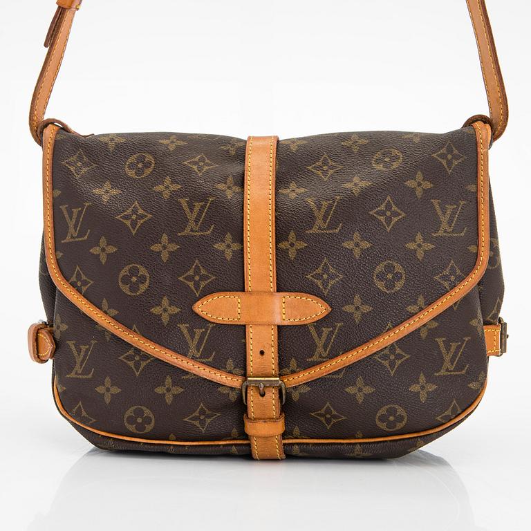 Louis Vuitton, a Monogram Canvas 'Saumur 30' bag.