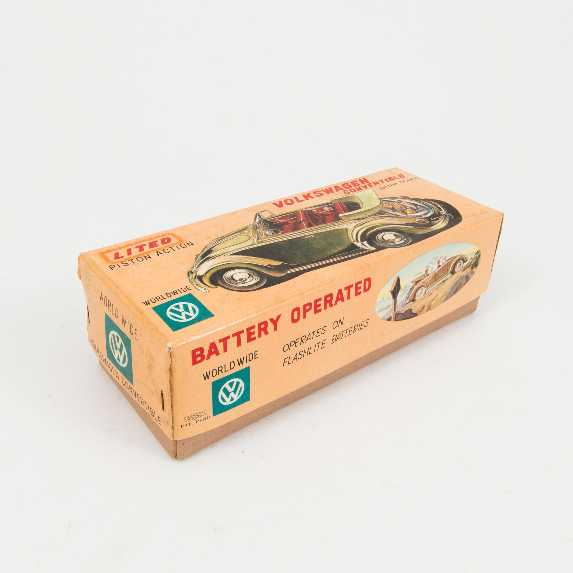 A Nomura toys / Showa "Volkswagen Converitble", Japan, 1950/60s.