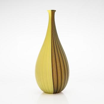 Carlo Scarpa, vas, "Tessuto" signerad Venini Murano Italia.