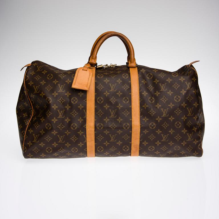 VÄSKA, "Keepall 55", Louis Vuitton.