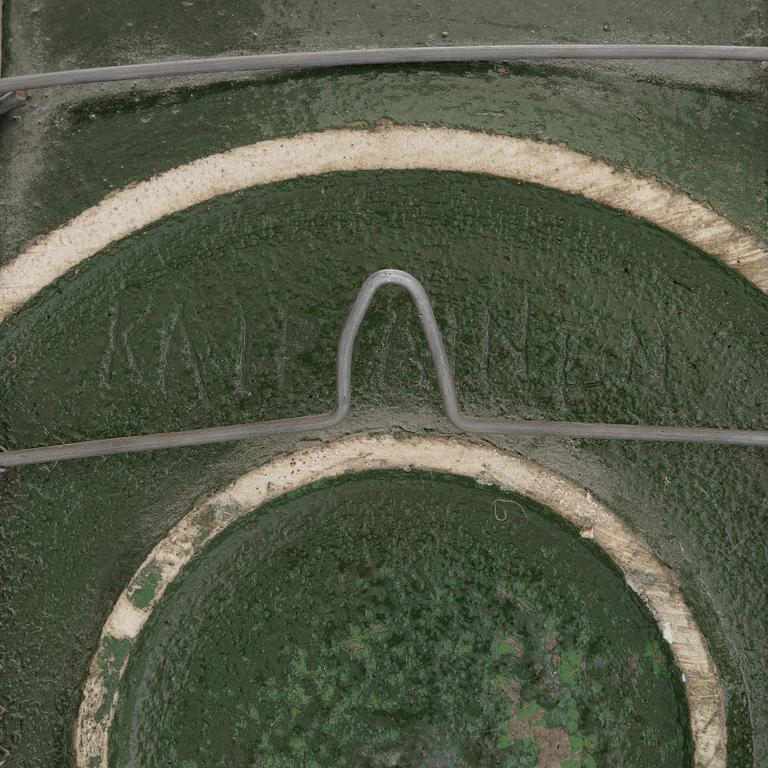 Birger Kaipiainen, koristelautanen, signeerattu Kaipiainen Arabia.