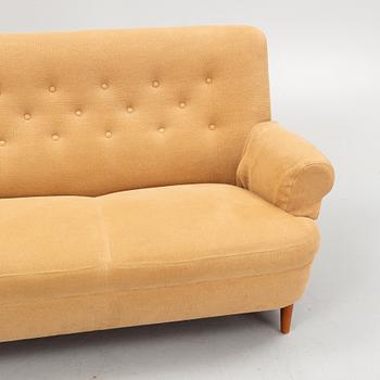 Carl Malmsten sofa "Hemmakväll" by OH Sjögren, late 20th century.