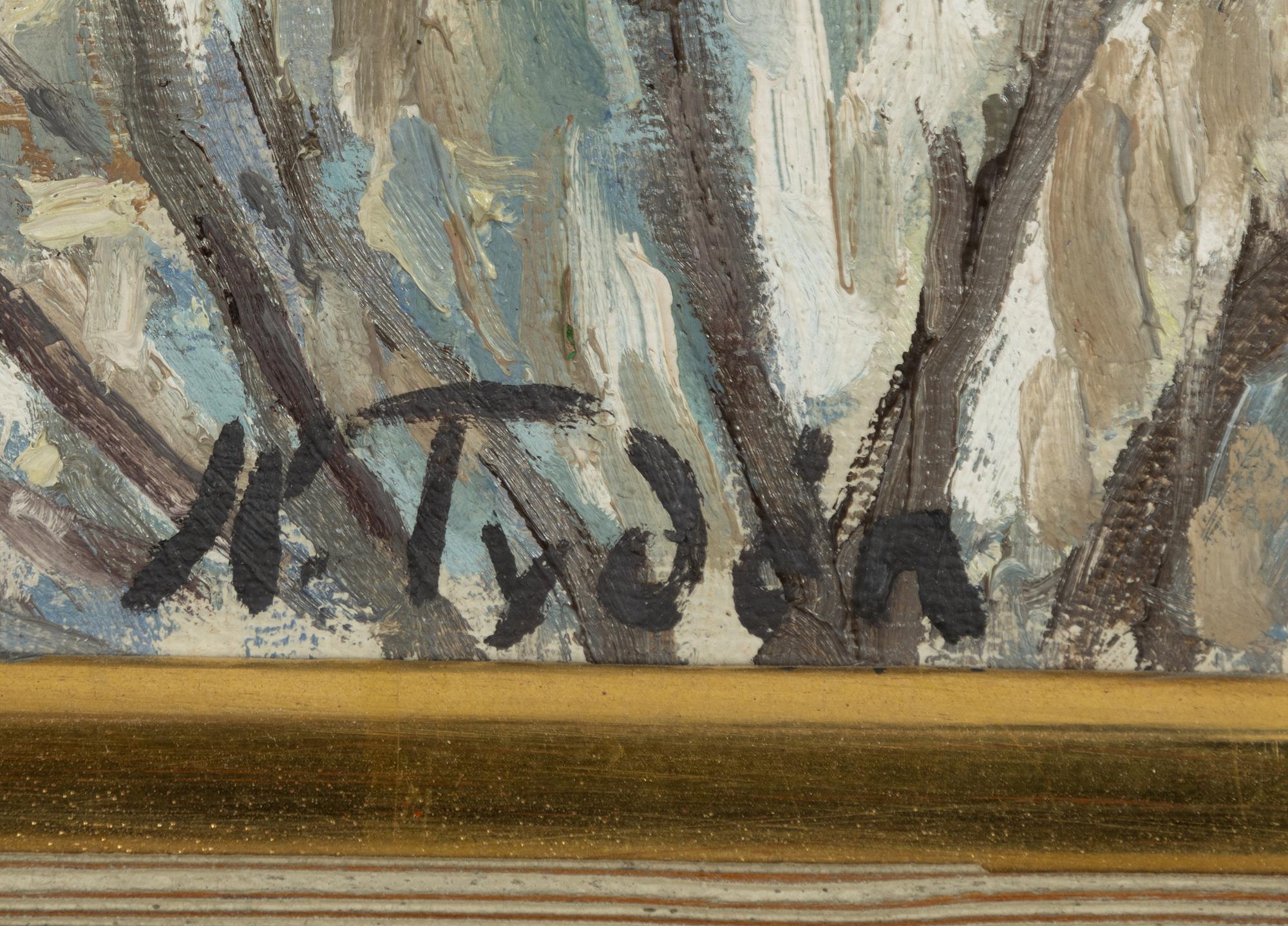 Nils Tydén, Vinterbild från Stockholm.