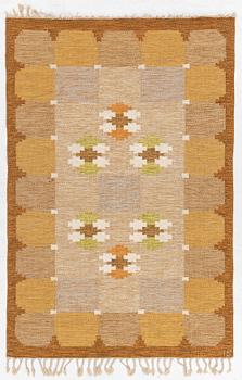 Ingegerd Silow, Rölakan rug signed IS, approx. 206 x 136 cm.