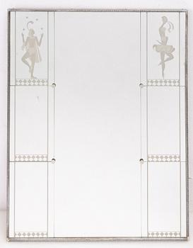 Mirror, mid-20th century.