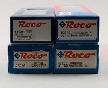 SAMLING MODELLTÅG, 4 delar, Roco, Österrike.