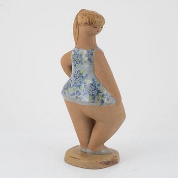 Lisa Larson, figurine, stoneware, "Dora", from the series "ABC Girls", Gustavsberg.