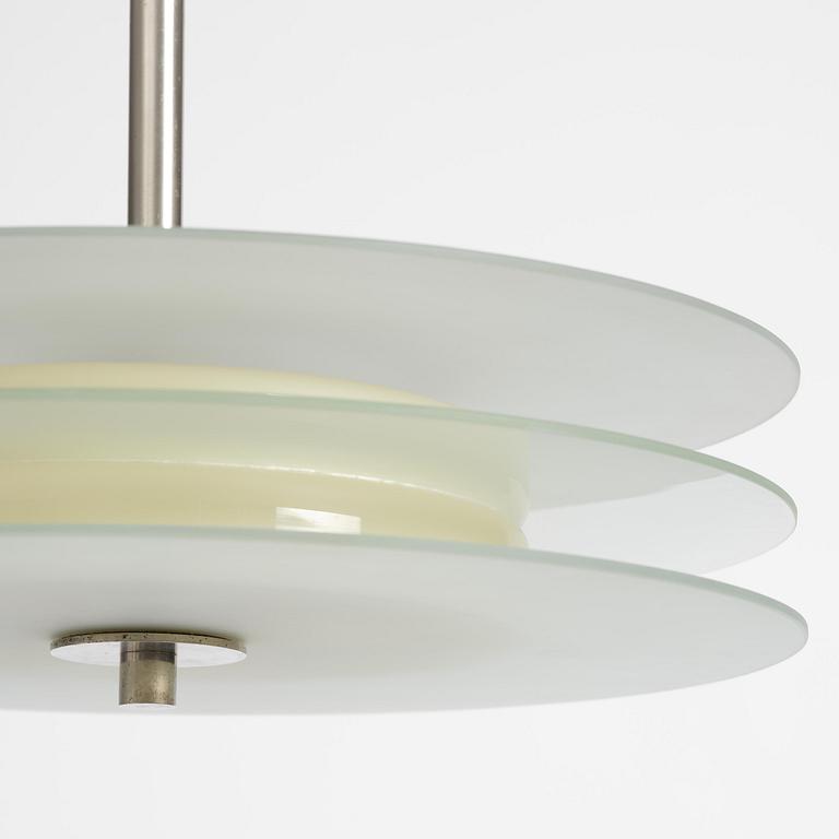 Harald Notini, a ceiling lamp model 10307, Arvid Böhlmarks Lampfabrik, Stockholm, 1930s.