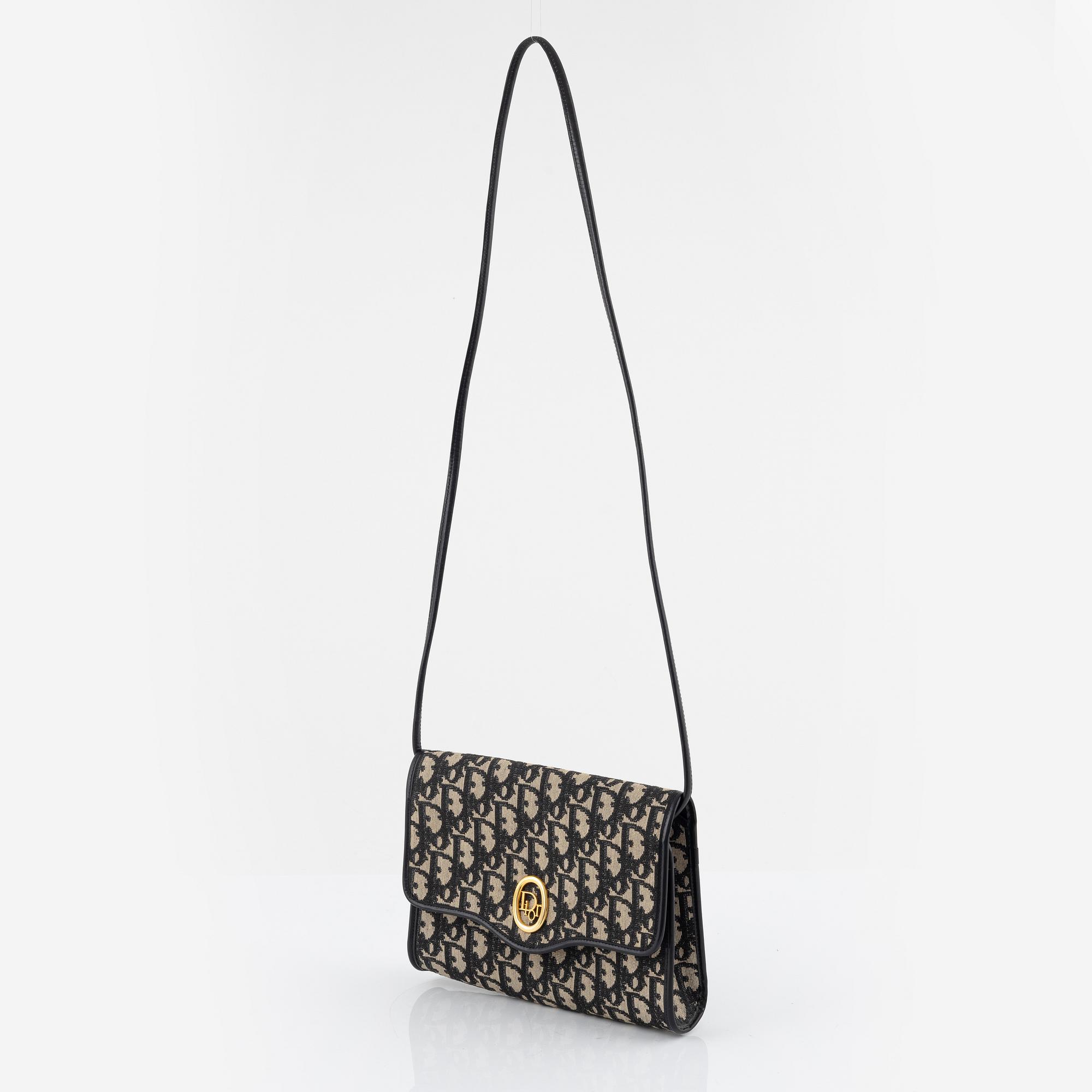 Christian Dior, a canvas handbag.