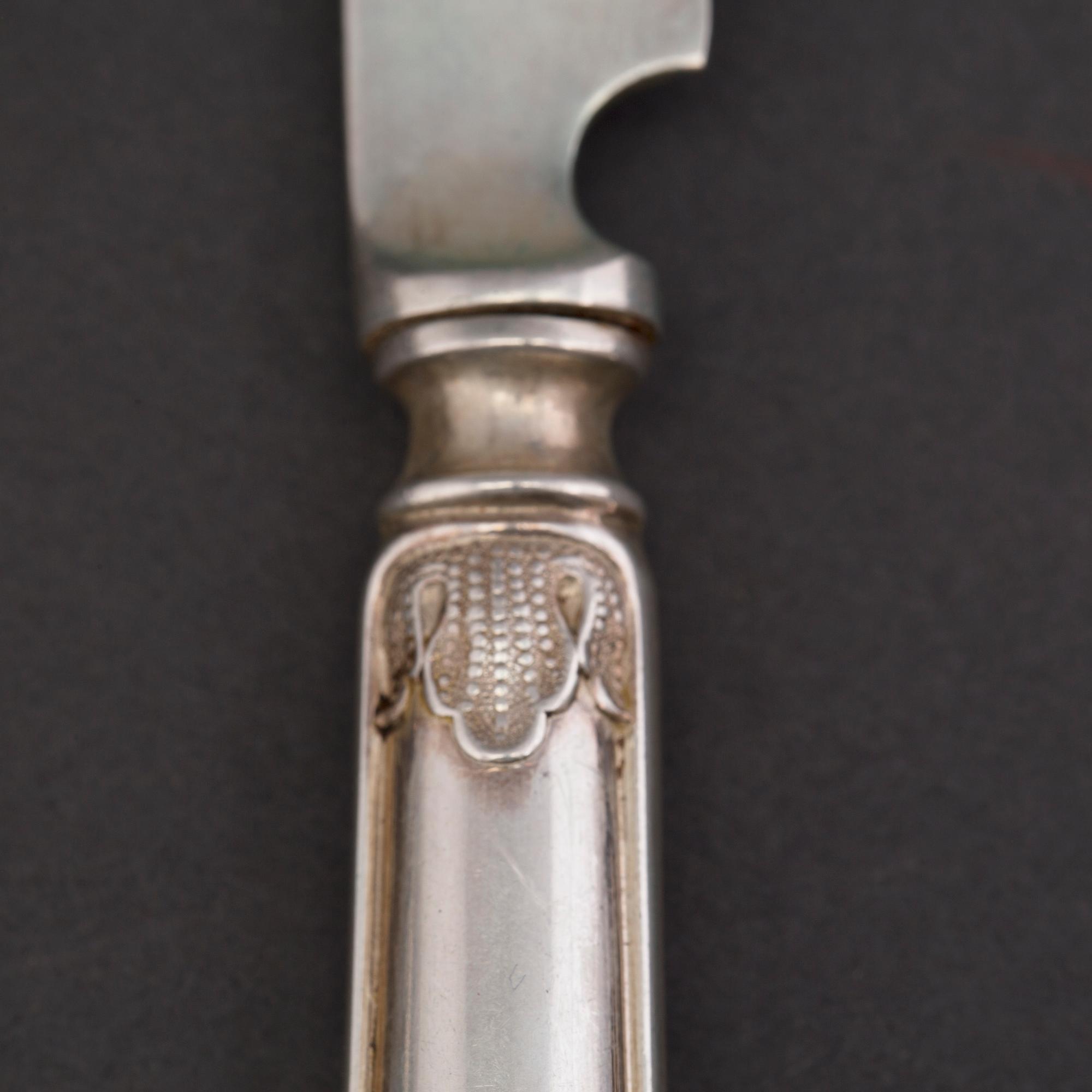 68 pcs of 1920s/1930s silver flatware, Landskrona, Sweden.