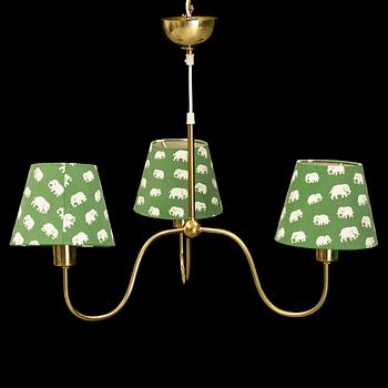 JOSEF FRANK, a model 2444 ceiling light, Svenskt Tenn.