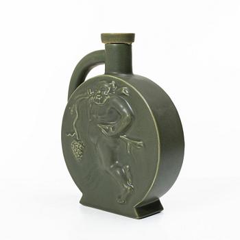 a carafe with stopper, Höganäs.