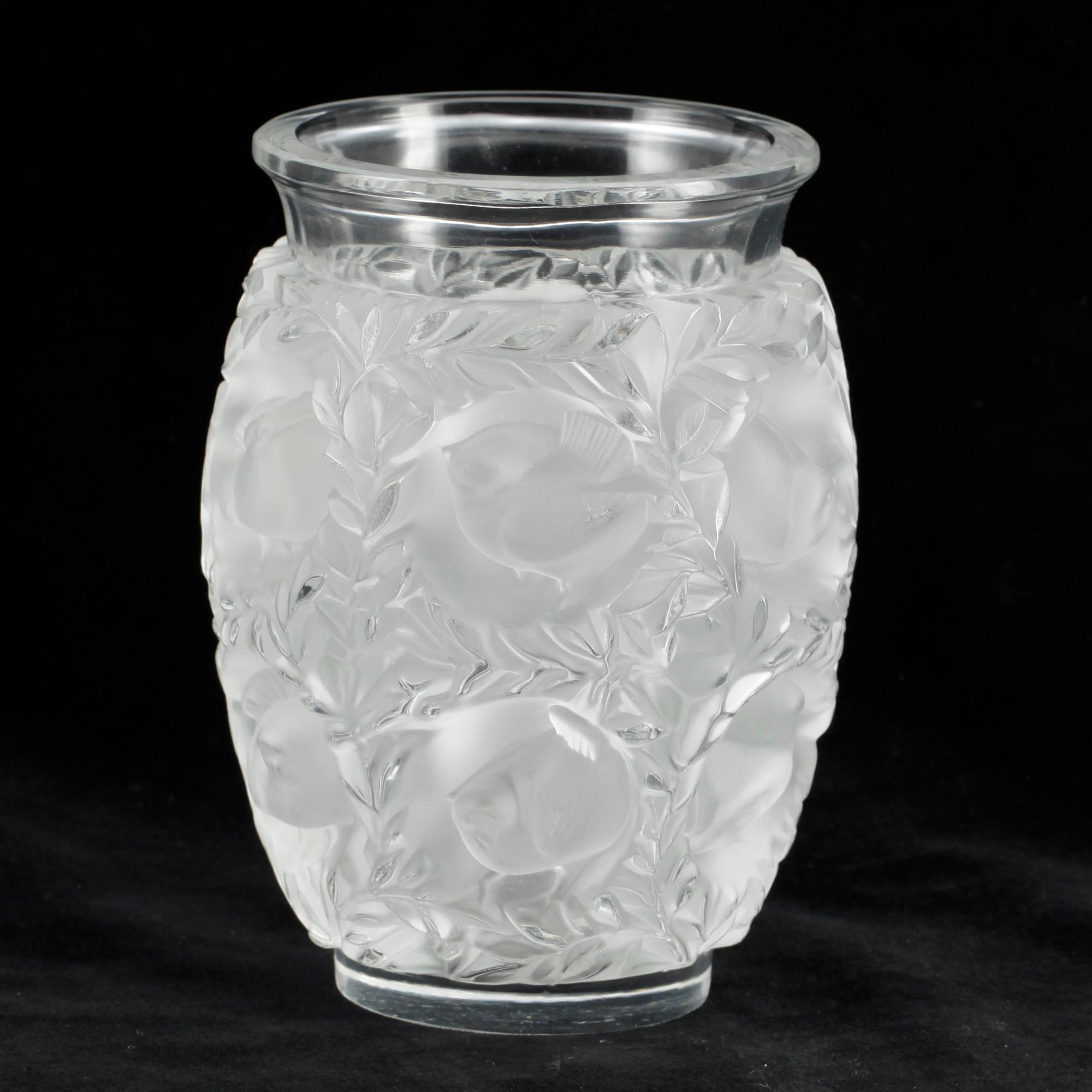 VAS, glas, Lalique France, signerad.