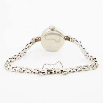 Ladies’ wristwatch, 18K gold/diamonds, 17.5 mm.