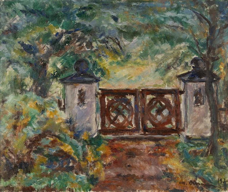 Mikko Oinonen, oil on canvas, signed and dated 1930.