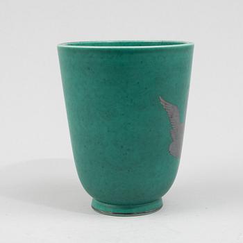 Wilhelm Kåge, an 'Argenta' vase, Gustavsberg.