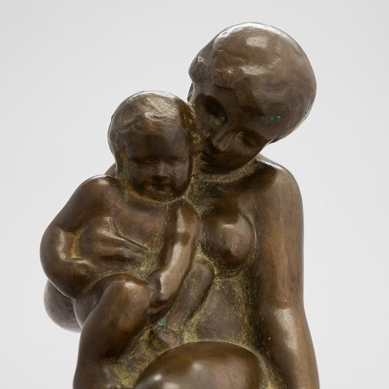 Aarre Aaltonen, Mor och barn.