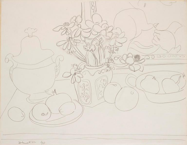Henri Matisse, Still Life with Sleeping Woman.